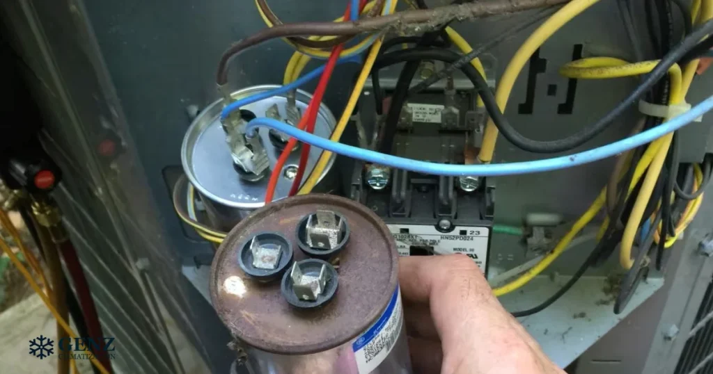 Capacitor de Arranque en el Aire Acondicionado