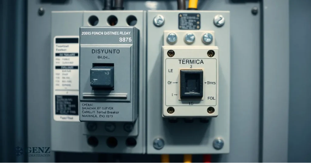 Diferencia entre Disyuntor y Térmica