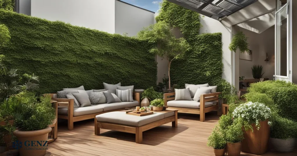 Cómo elegir colores para terrazas exteriores