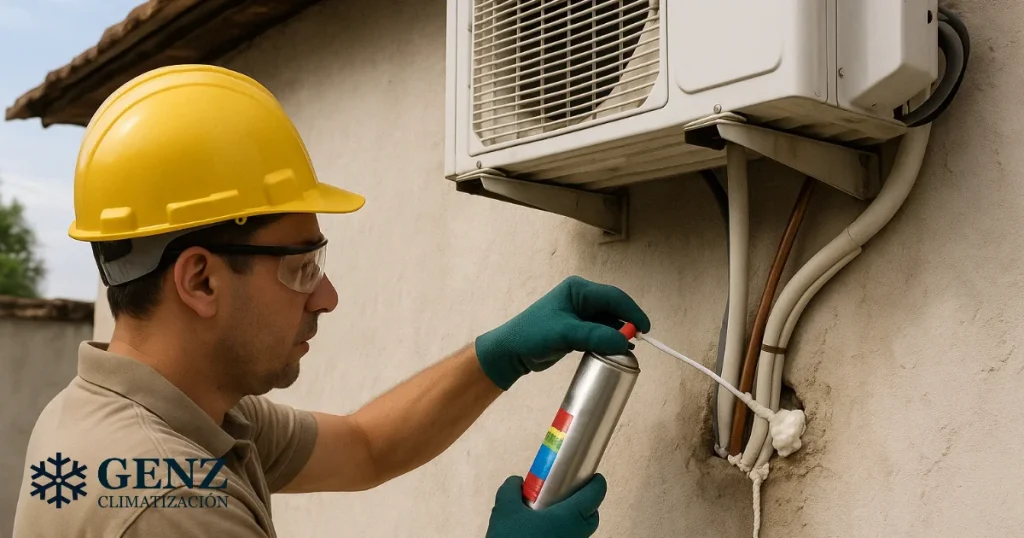 Cómo Usar Espuma de Poliuretano para Sellar Huecos de Aires Acondicionado