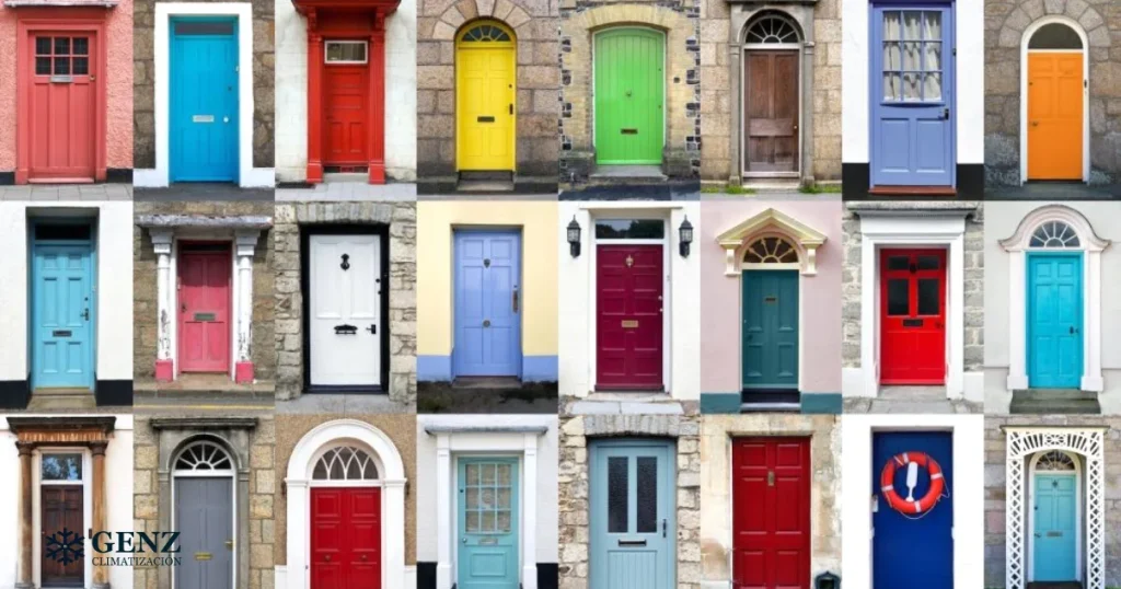 Colores para Puertas de Madera