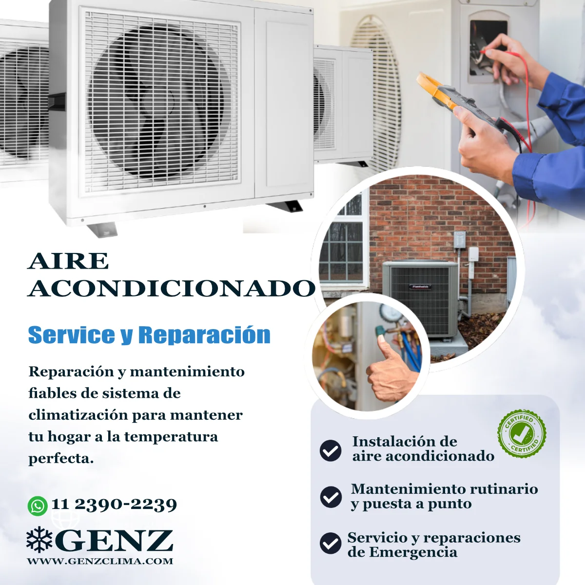 Servicio de Instalación de Aire Acondicionado en Gran Buenos Aires Zona Norte